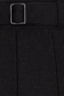 The Darling Swirling Skirt in Black, Stoffdetail