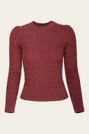 The All-Round Sweater in Rust von Emmy Design
