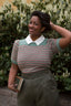 The Technicolor Cotton Top in Misty Green | Emmy Design