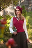 The Spectacular Spearpoint Shirt aus weißer Baumwolle | Emmy Design | Damenbluse