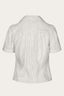 All - Round Blouse in Weiß mit Streifen | Emmy Design | Damenbluse - Bright House Vintage