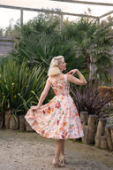 Ariana Floral Swing Dress | Hearts & Roses | Damenkleid - Bright House Vintage