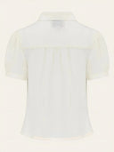 Bette Blouse in Ivory | Weekend Doll - Bright House Vintage