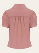Bette Blouse in Rose, Rückansicht