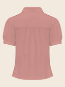 Bette Blouse in Rose, Rückansicht