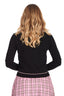 Black Animal Kingdom Cardigan | Banned Retro - Bright House Vintage