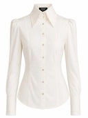 Bluse Agnes in Creme - Bright House Vintage
