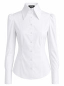 Bluse Agnes in Weiß - Bright House Vintage