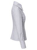 Bluse Agnes in Whitepin | Femkit - Bright House Vintage