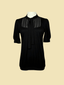 Bluse Martha in Schwarz | Femkit | Damenbluse - Bright House Vintage