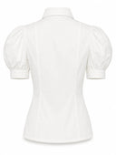 Bluse Rebecca in Creme - Bright House Vintage