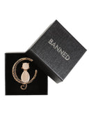 Brosche Selene in Gold | Banned Retro | Brosche - Bright House Vintage