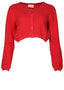 Cardigan Red aus Baumwolle | About Betty | Damencardigan - Bright House Vintage
