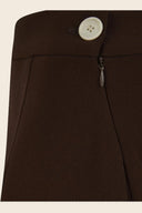 Classic 1940s Style A-Line Skirt in Braun – Weekend Doll