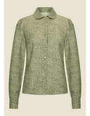Classic Blouse in Rosmaringrün | Very Cherry | Damenbluse - Bright House Vintage