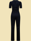 Classic Jumpsuit aus Cord in Navy | Very Cherry | Damenjumpsuit - Bright House Vintage