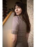 Classic Jumpsuit Birmingham Check | Very Cherry | Damenjumpsuit - Bright House Vintage