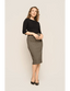 Classic Pencil Skirt Safiya | Very Cherry | Damenrock - Bright House Vintage