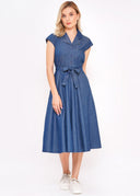 Denim Dress | Circus Clothing - Bright House Vintage
