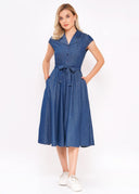 Denim Dress | Circus Clothing - Bright House Vintage