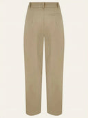 Dorothy Tapered Trousers in Tan | Weekend Doll - Bright House Vintage