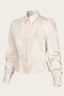 The Spectacular Spearpoint Shirt aus weißer Baumwolle | Emmy Design | Damenbluse