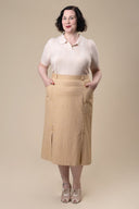 Flirty 30’s Skirt in Gelb | Emmy Design | Damenrock - Bright House Vintage