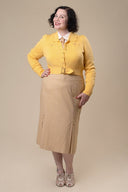 Flirty 30’s Skirt in Gelb | Emmy Design | Damenrock - Bright House Vintage