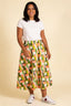 Flox Skirt in Rectangles | Pretty Vacant - Bright House Vintage