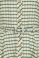 Green Bella Anchor Ahead Dress - Bright House Vintage
