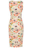 Halle Floral Wiggle Dress | Hearts & Roses | Damenkleid - Bright House Vintage