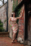 Halle Floral Wiggle Dress | Hearts & Roses | Damenkleid - Bright House Vintage