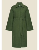 Isia Coat in Fern Green | Very Cherry | Damenmantel - Bright House Vintage