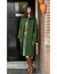 Isia Coat in Fern Green | Very Cherry | Damenmantel - Bright House Vintage
