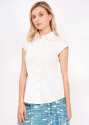 Ivory Blouse | Circus Clothing - Bright House Vintage