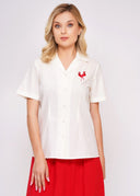 Ivory Blouse | Circus Clothing - Bright House Vintage