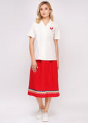 Ivory Blouse | Circus Clothing - Bright House Vintage