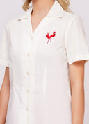 Ivory Blouse | Circus Clothing - Bright House Vintage