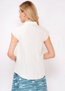 Ivory Blouse | Circus Clothing - Bright House Vintage