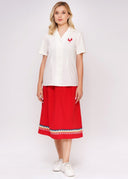 Ivory Blouse | Circus Clothing - Bright House Vintage