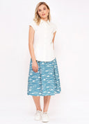 Ivory Blouse | Circus Clothing - Bright House Vintage