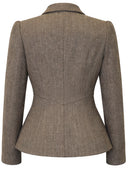 Jacke Nyco in Mocha von Femkit, weitere Ansicht