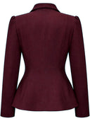 Jacke Nyco in Weinrot - Bright House Vintage