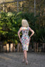 Jewel Floral Wiggle Dress | Hearts & Roses | Damenkleid - Bright House Vintage