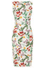 Jewel Floral Wiggle Dress | Hearts & Roses | Damenkleid - Bright House Vintage