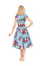 Jolene Floral Swing Dress | Hearts & Roses | Damenkleid - Bright House Vintage