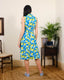 Kimberly Dress mit Apfelblüten - Print | Pretty Vacant | Damenkleid - Bright House Vintage