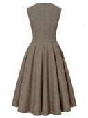 Kleid Hedi in Mocha von Femkit, weitere Ansicht