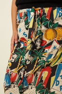 Lola Button Skirt Tropez | King Louie - Bright House Vintage