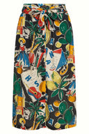 Lola Button Skirt Tropez | King Louie - Bright House Vintage